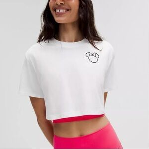 Disney x Lululemon All Yours Cropped T-Shirt